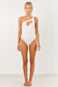 KITTEN MAILLOT - WHITE