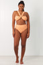 MAHI BRA - PEACH TERRY