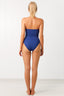 BEACH MAILLOT - NAVY RIB