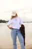 MATILDA TEE - WHITE
