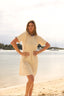 TERRY TEE MIDI - CREAM