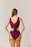 VERSO WRAP TOP - WINE