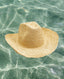 PALMA STRAW COWBOY HAT - NATURAL