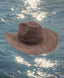 PALMA STRAW COWBOY HAT - CHOCOLATE